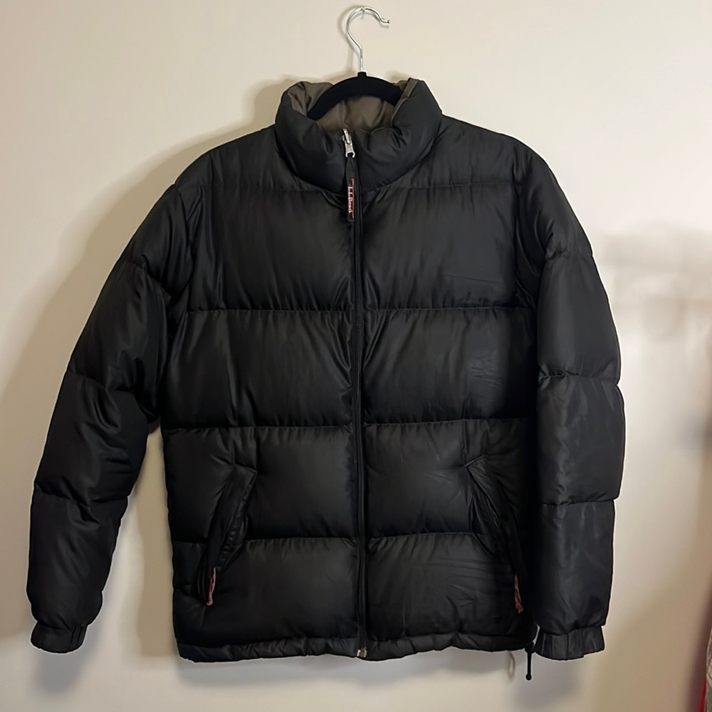 LL Bean reversible Puffer jacket
